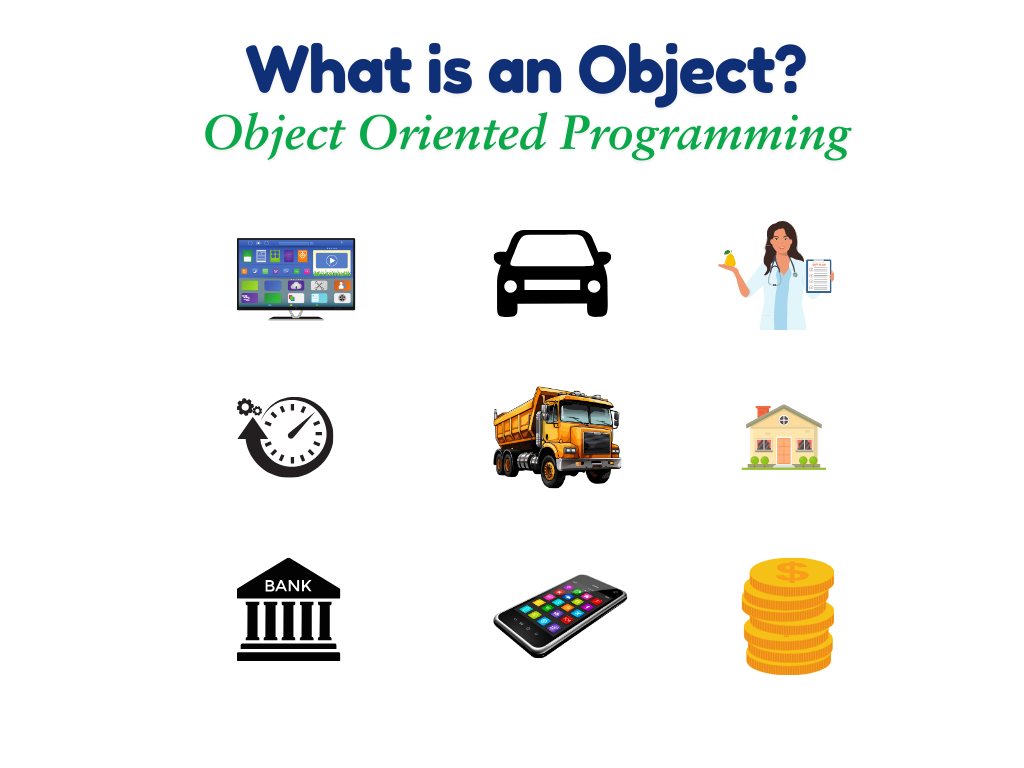 An Object is a Real World Entity